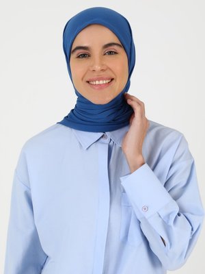 Serin Eşarp Koyu İndigo Serin Eşarp Koyu İndigo