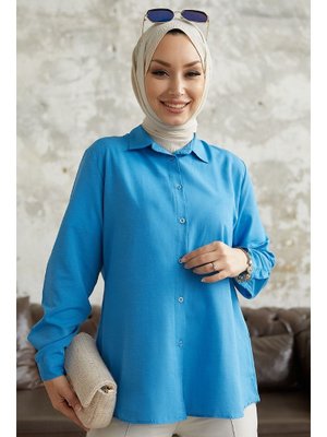 Mavi Nilda Basic Gömlek Mavi Nilda Basic Gömlek