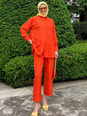 Kiremit Serpme Taşlı İkili Takım Kiremit Serpme Taşlı İkili Takım