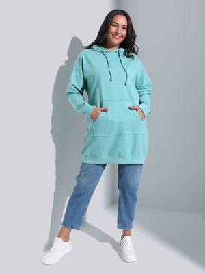 Büyük Beden Kapişonlu Sweatshirt Cagla Büyük Beden Kapişonlu Sweatshirt Cagla