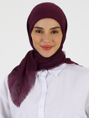 Düz Flamlı Eşarp Şarabi Düz Flamlı Eşarp Şarabi