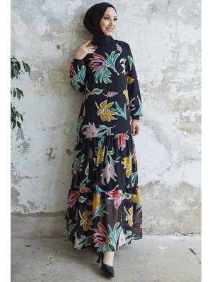 Fuşya Balon Kollu Saten Gömlek