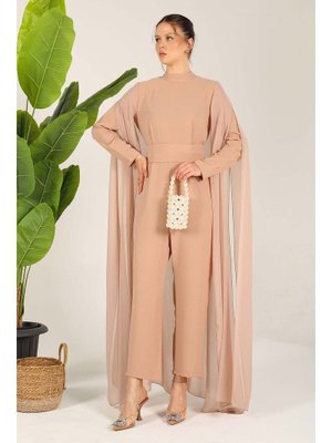 Taş Şifon Detaylı Tulum Taş Şifon Detaylı Tulum