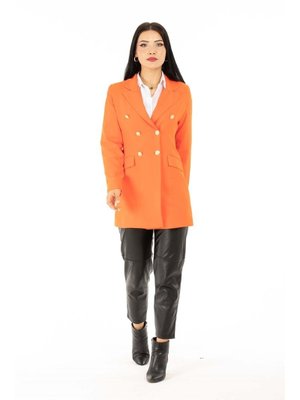 Turuncu Klasik Ceket Turuncu Klasik Ceket