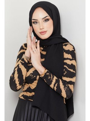 Leopar Desenli Balıkçı Yaka Body Leopar Desenli Balıkçı Yaka Body