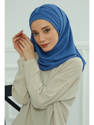 Pratik Aerobin Şal,mavi,cps