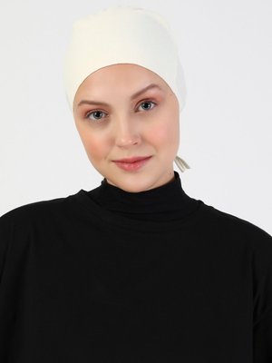 Krem Dikişsiz Bone Krem Dikişsiz Bone