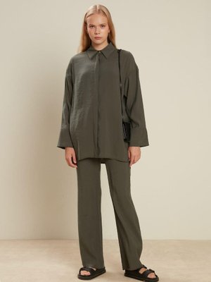 Tensel Rahat Pantolon Haki Tensel Rahat Pantolon Haki