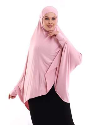 Penye Sufle Kolllu Pudra Renk Penye Sufle Kolllu Pudra Renk