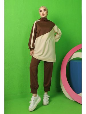 Kahverengi İki İplik Takım