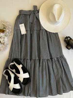 Pudra Dikey Çizgili Triko Kazak