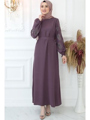 Gül Kurusu Sahra Elbise