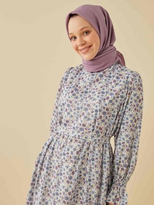 Pamuk İpek Eşarp Violet Pamuk İpek Eşarp Violet