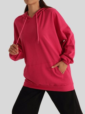 Fuşya Kanguru Cepli İki İplik Suprem Sweat Fuşya Kanguru Cepli İki İplik Suprem Sweat