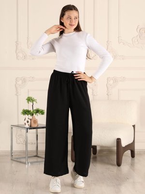 Pantolon Siyah Aerobin Etek Pantolon Siyah Aerobin Etek