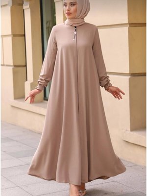 Giyim Mevlana Ferace Krep Kumaş