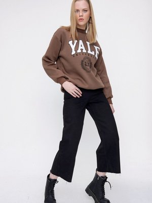 Füme Clot Mom Jean Kot Pantolon