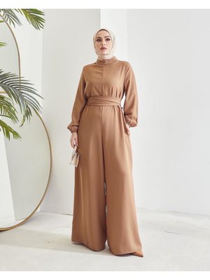 Kuşaklı Tulum Vizon