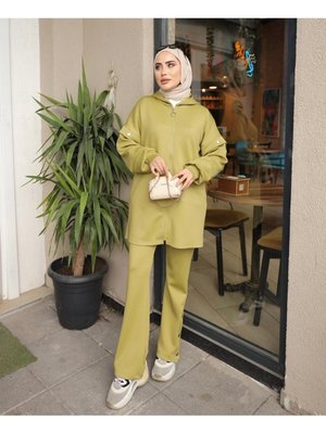 Scuba Kumaş Kol Detaylı Takım