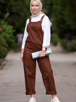 Else Tek Cepli Tulum Kahve