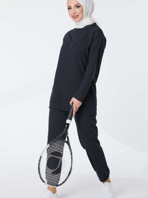 Sıyah Eşofman Takımı