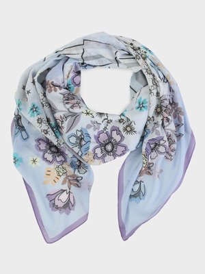 Çok Renkli Malaysia Desenli Eşarp