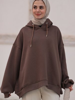 Anfisa Kahverengi Sweat