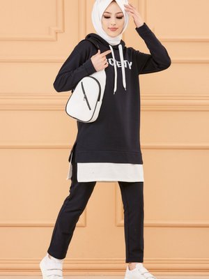 Tunik + Pantolon Lacivert