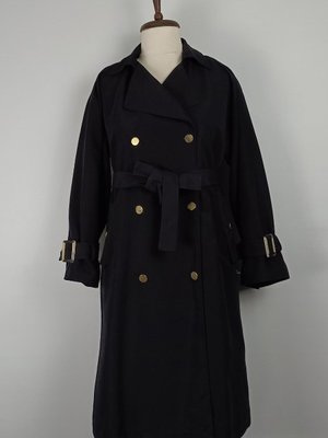 Çıt Çıtlı Trençkot Siyah Çıt Çıtlı Trençkot Siyah