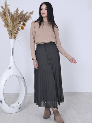 Nisaca Pilise Etek Şifon Kumaş