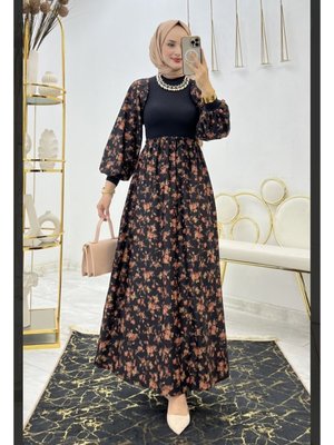 Çıtır Desen Triko Kombin Süet Elbise Çıtır Desen Triko Kombin Süet Elbise