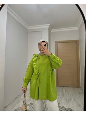 Bağlama Detaylı Gömlek