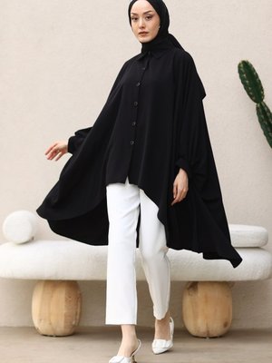 Wilma Siyah Tunik