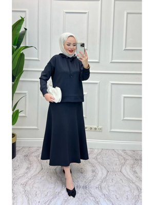 Kadın Kapüşonlu Scuba Takım