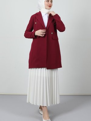 Pileli Etek Beyaz Pileli Etek Beyaz