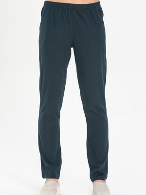 Şile Bezi Cepli Pantolon Petrol Ptrl