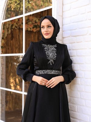 Biray Abiye Elbise Siyah Biray Abiye Elbise Siyah