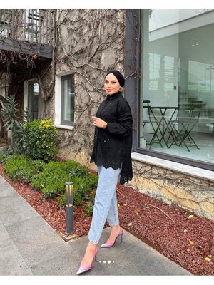 İncili Brode Gömlek Tunik Standart