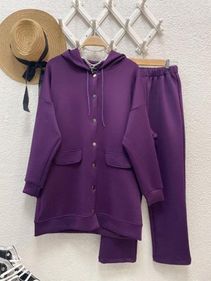 Puf Scuba Çıtçıt Detaylı Takım