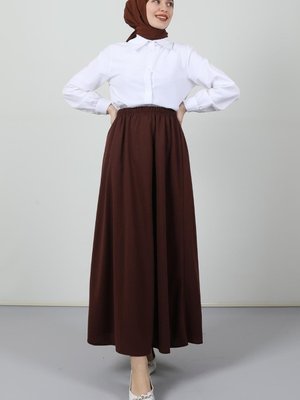 Kloş Etek Kahve Kloş Etek Kahve