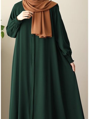 Asel Mevlana Kloş Ferace Yeşil Asel Mevlana Kloş Ferace Yeşil