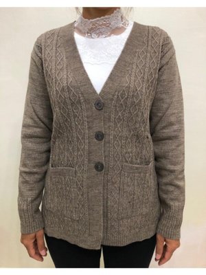 Ece Anne Kısa Düğmeli Hırka