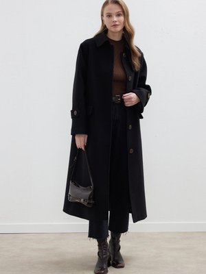 Nora Kaşe Kaban Siyah