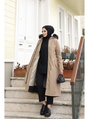 Gizli Patlı Vizon Mont