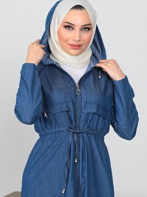 Derin Kot Kap Koyu Mavi