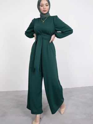 Geniş Kuşak Dolamalı Testtür Tulum Geniş Kuşak Dolamalı Testtür Tulum