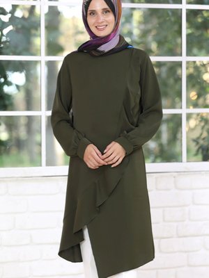 Fırfır Detaylı Tunik
