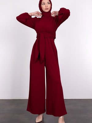 Geniş Kuşak Dolamalı Tulum