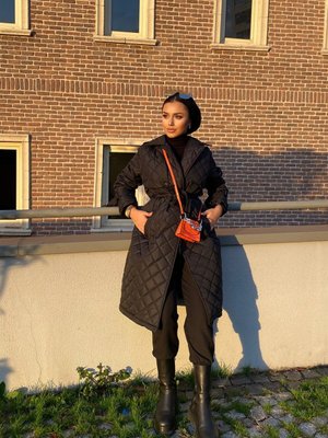 Kapitone Maxi Boy Mont Siyah