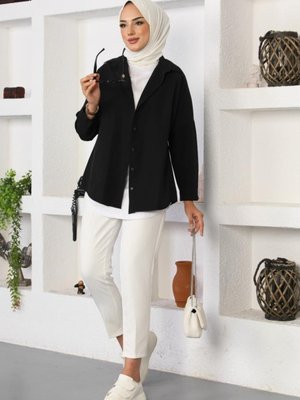 Klasik Gömlek Siyah Klasik Gömlek Siyah